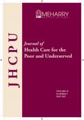 《穷人和弱势群体健康护理杂志》的封面